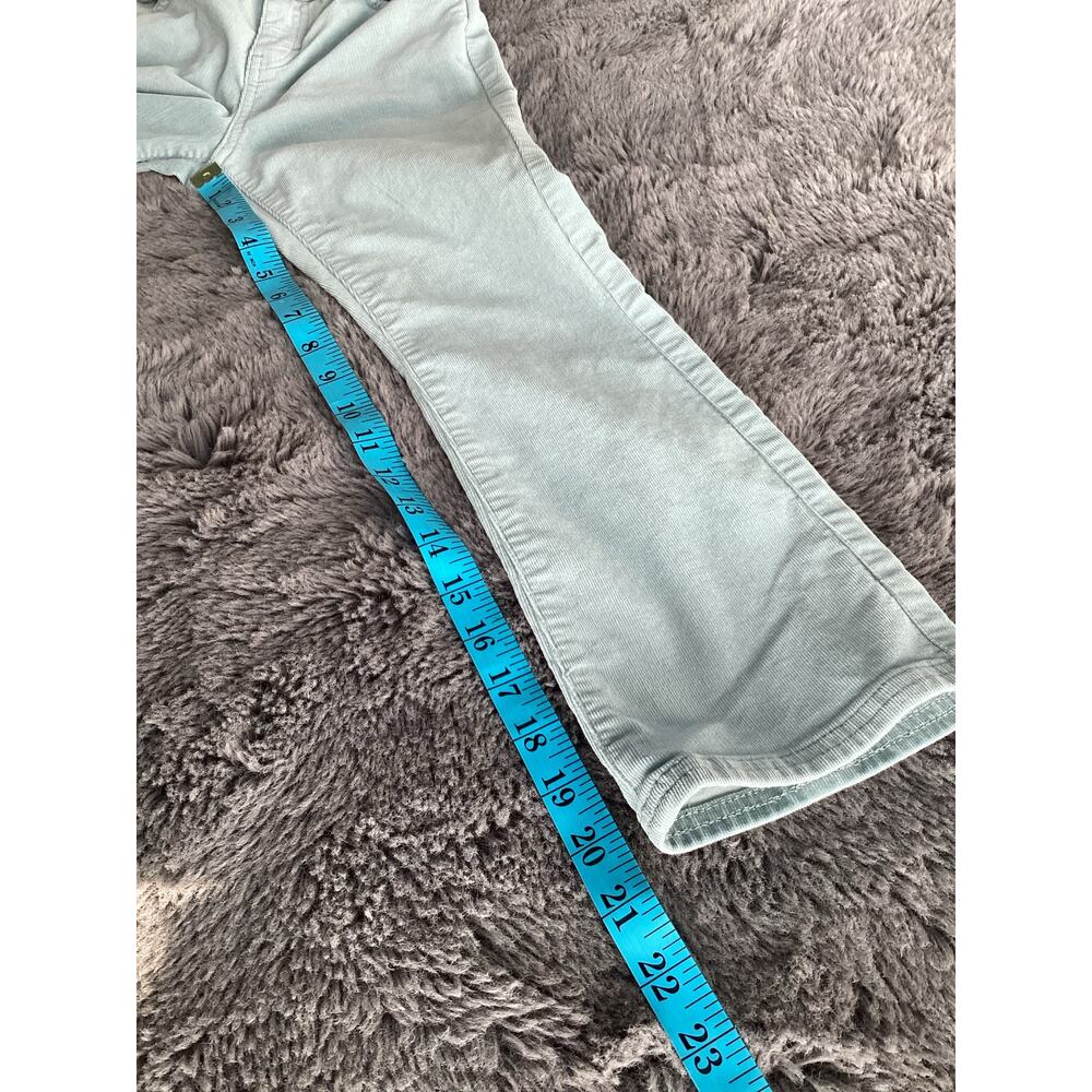Vineyard Vines Girls Corduroy Flare Pants Preppy Classic Retro Sage Blue Size 8 - Picture 12 of 12